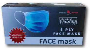 Face Masks (Box of 50 Pcs)