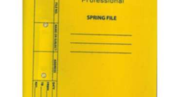 PVC Spring File (Tech File)