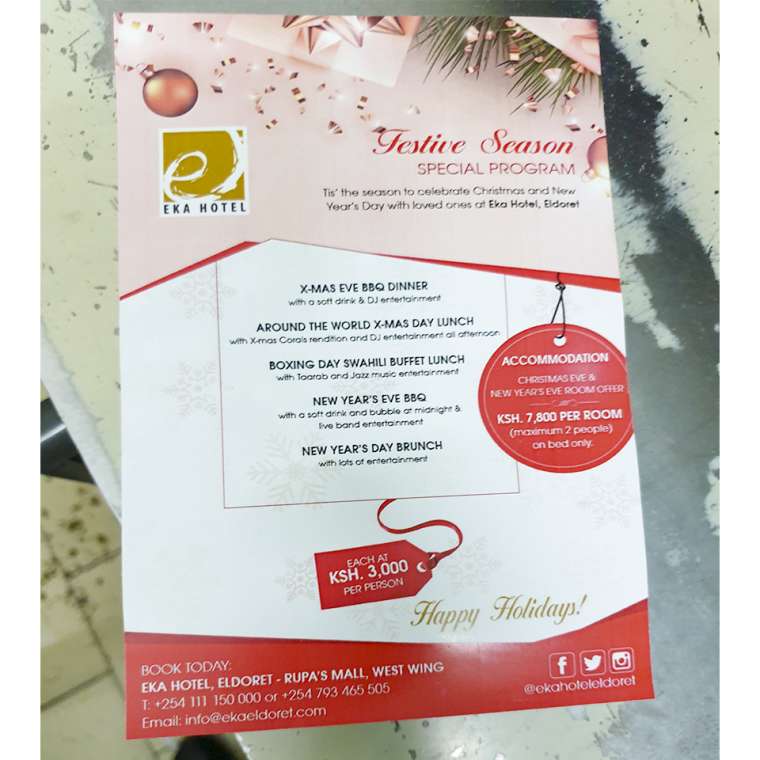 Seasonal Poster Printing