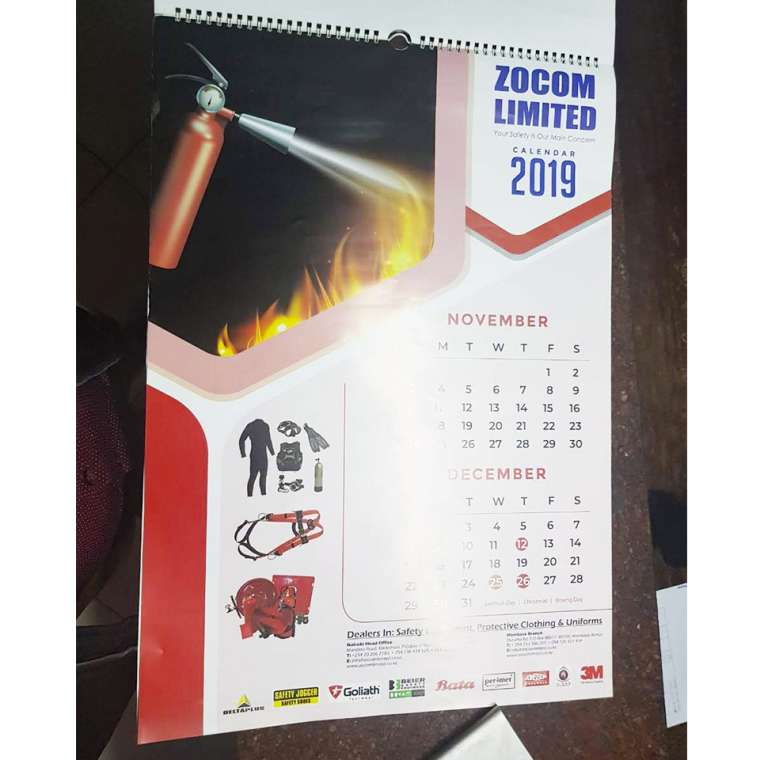 Calendar Designing and Printing